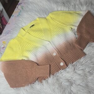 Express Crop Cardigan Sz S